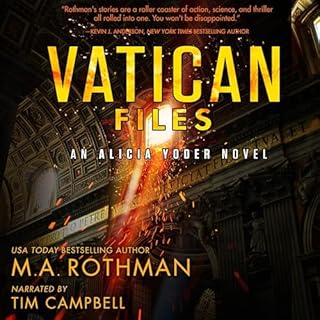 Vatican Files Audiolibro Por M.A. Rothman arte de portada