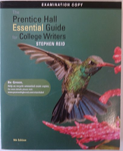 The Prentice Hall Essential Guide for College W... 0205802168 Book Cover