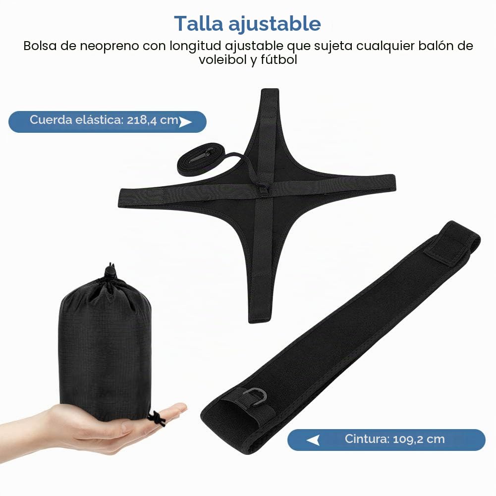 Yosoo Health Gear Kit de Entrenamiento de Voleibol con Correa de Cintura para Práctica en Solitario
