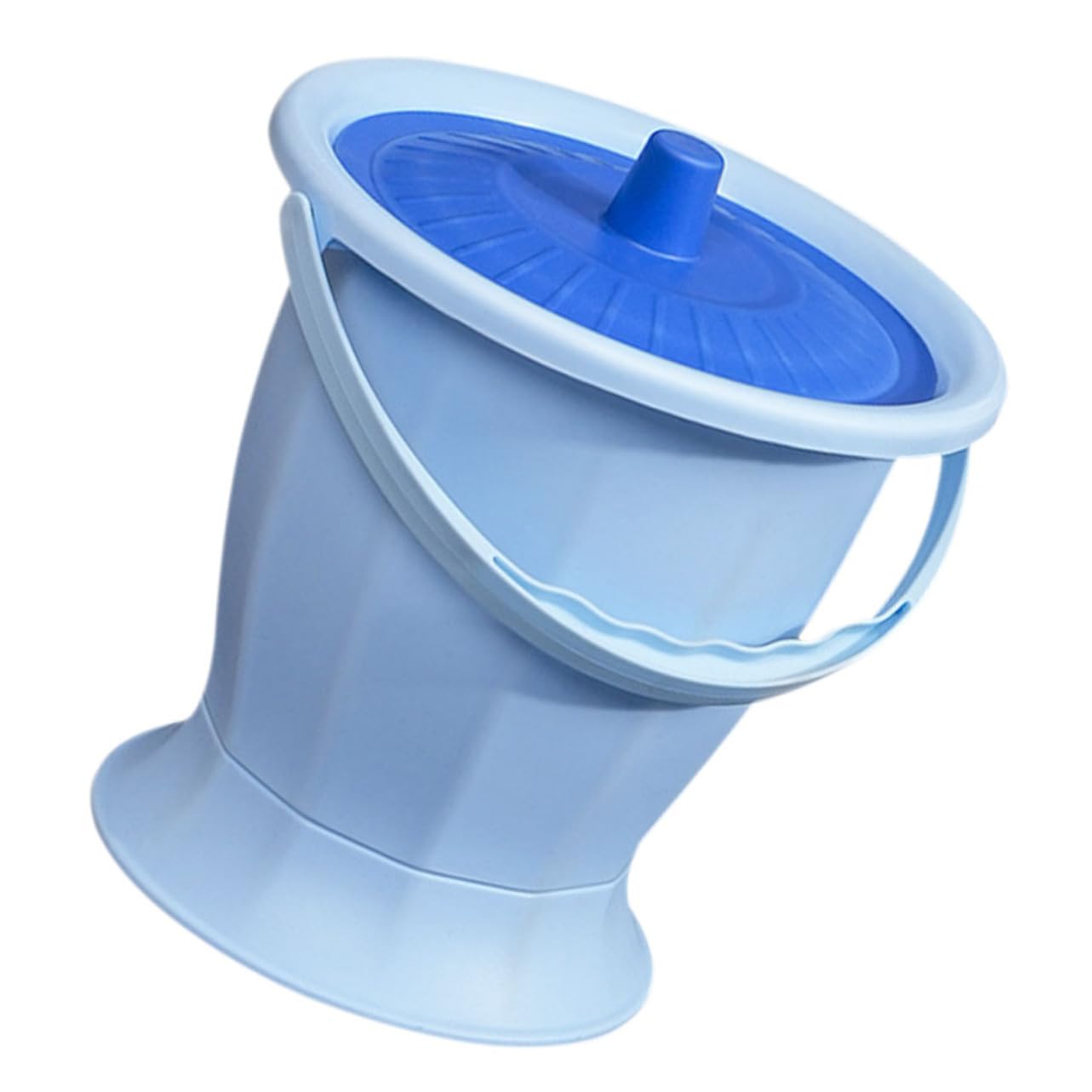 minkissy Chamber Pot Portable Urinal Compact Collapsible Sturdy Plastic Design Ideal for Home Travel Elderly Disabled Easy to