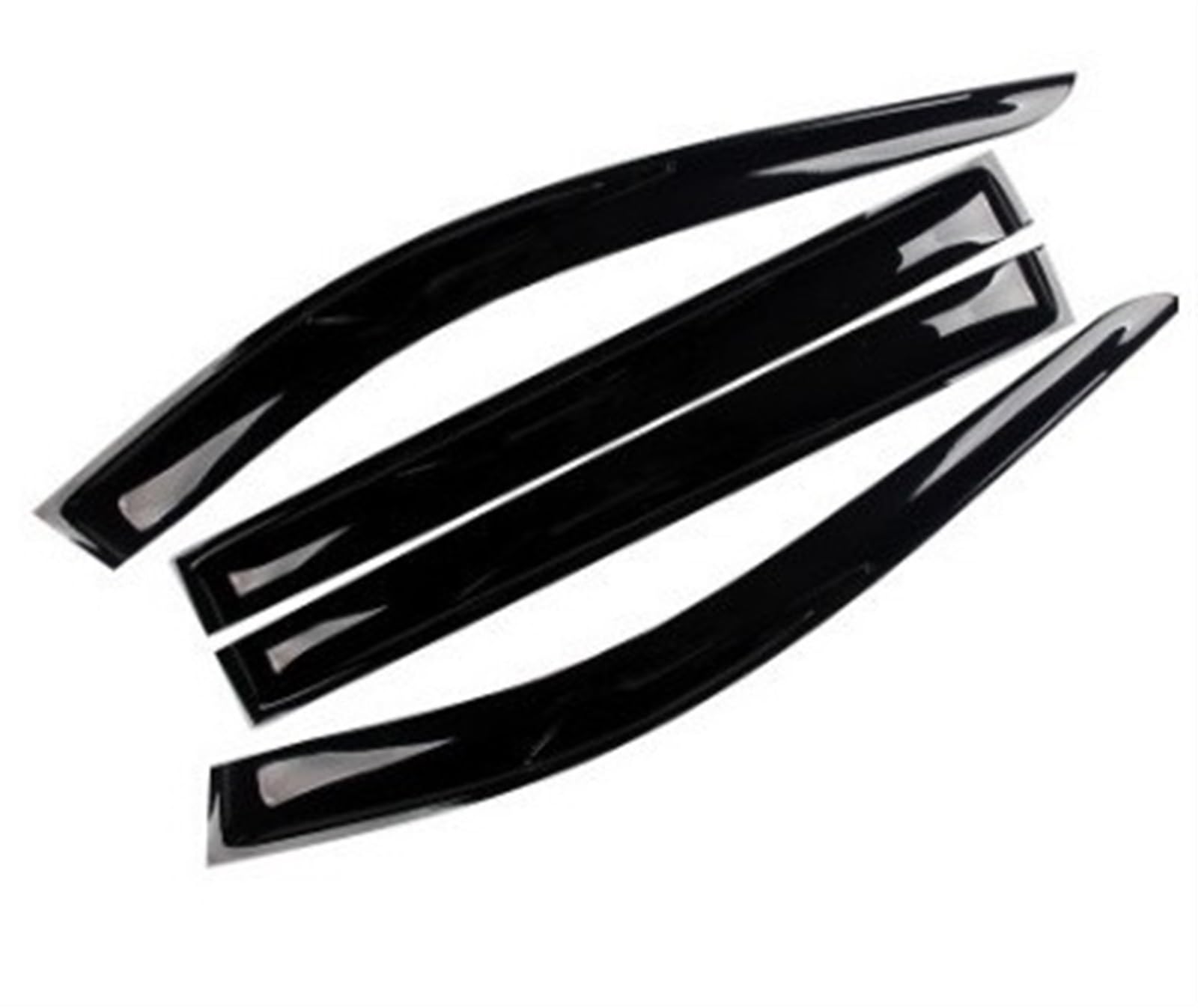 Car Styling Side Window Visor Rain Guards Deflectors Weathershileds Trim for Peugeot 408 Sedan 2010-2013