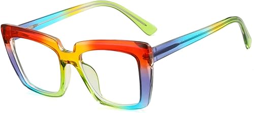 Miniatura 1 de laureles Gafas de lectura con bloqueo de luz azul 2020 para mujer, marcos tr90, lentes de arco iris, gafas para juegos