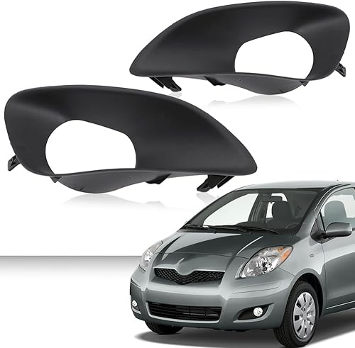 Miniatura 2 de G-PLUS Cubierta de luz antiniebla para parachoques delantero, compatible con Toyota Yaris Sedan 2007-2013Compatible con Toyota Vios Limo (XP90)