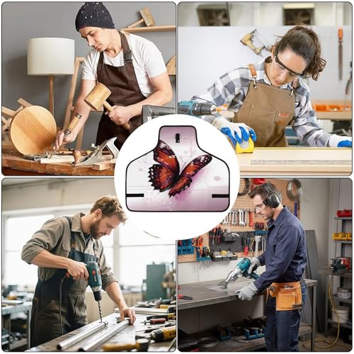 Delantal de trabajo multifunctional RLDOBOFE unisex miniatura 6