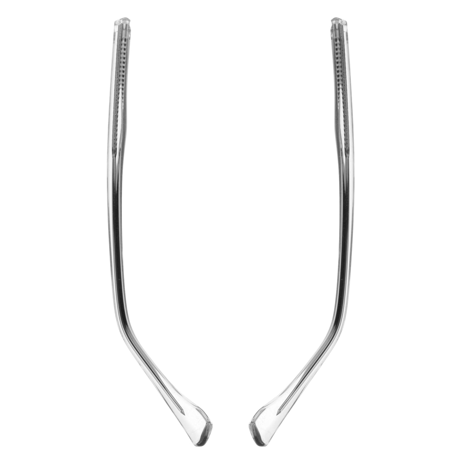 NOLITOY 1 Pair Glasses Accessories Glasses Replacement Temple Glasses Parts Replacement Sunglass Arms Replacement Safety Eye-wear Retainers Eye Glasses Arms Replacement Grey Metal