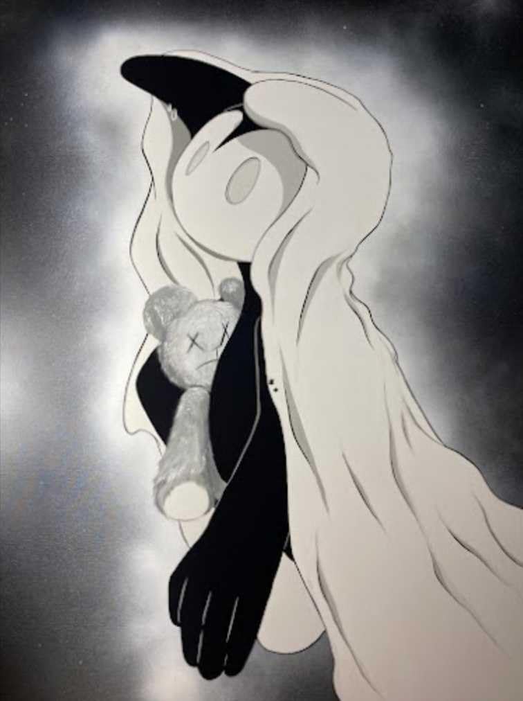 lotta nakano ayano hide & seek ed50 シルクスクリーンプリント 版画