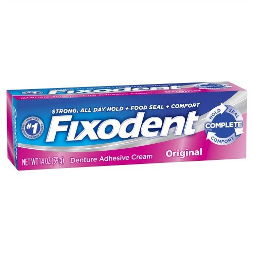 Special Pack of 6 FIXODENT Cream 1.4 oz