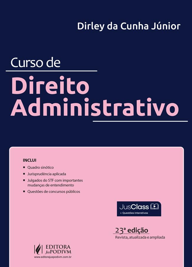 Capa de Curso de Direito Administrativo (2026) Juspodivm