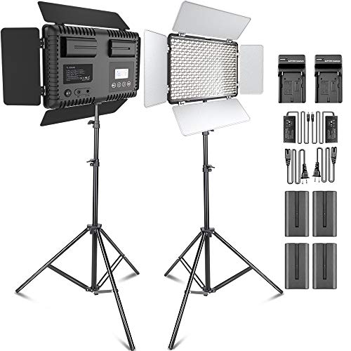 ビデオ・写真用照明 LEDライトキット SAMTIAN TL-600AS 51X9dDR5YtL.jpg