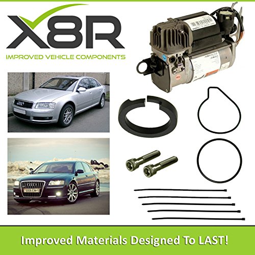 X8R WABCO AIR SUSPENSION COMPRESSOR PISTON RING REPAIR FIX KIT COMPATIBLE WITH AUDI A8, D3, 4E MODELS 2002-2010 WITH WABCO AIR SUSPENSION COMPRESSOR PART X8R45