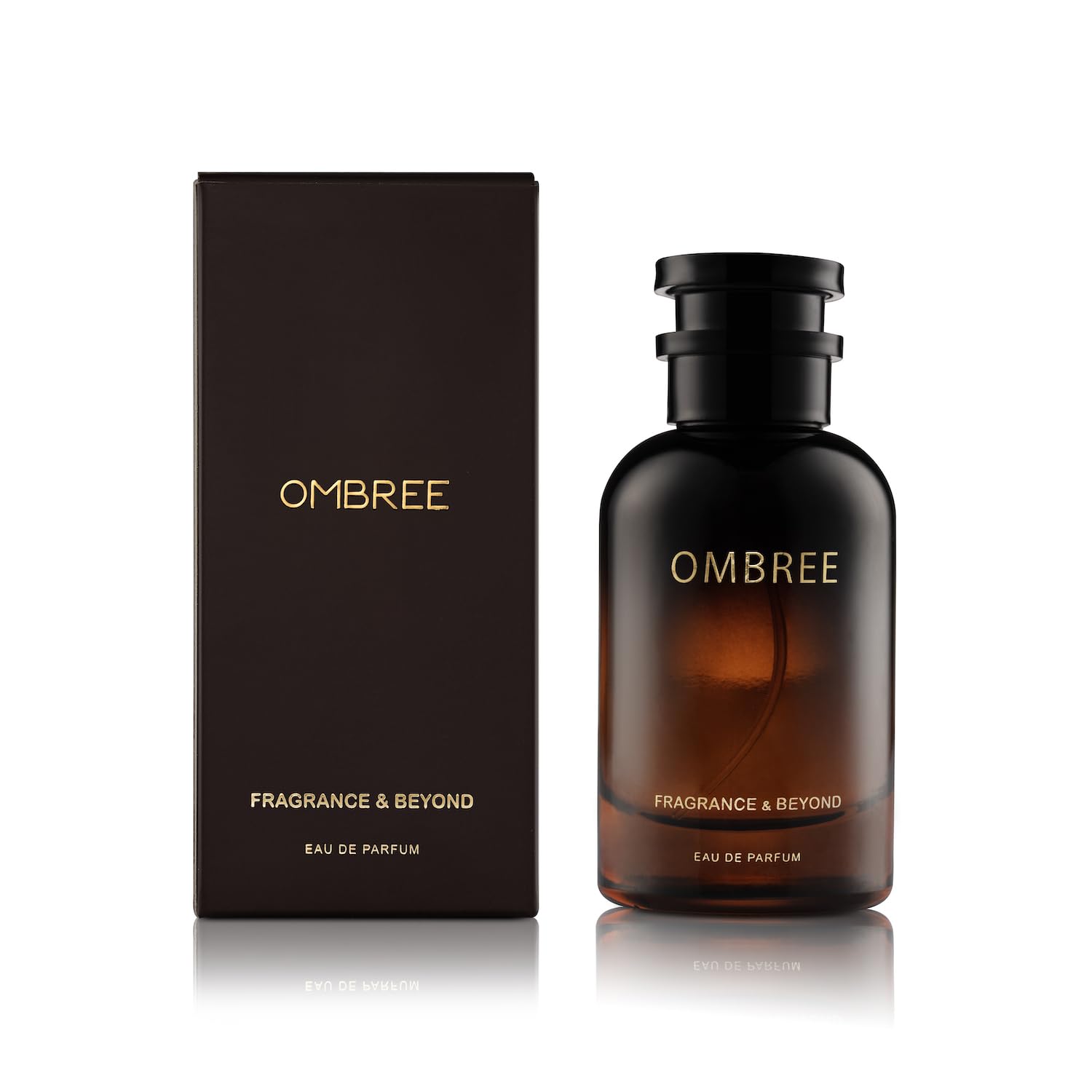 Fragrance & BeyondOmbre Eau de Parfum for Men 100ml | Imported French Perfume with Amber, Rose & Oud, Leathery Notes | Long Lasting Fragrance | Best Gift