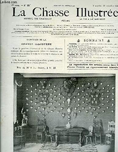 La Chasse Illustrée. N°22 - 37ème année : Le record des tableaux monstres du monde, par le Comte J. de Sabran-Pontevès - Deux champions célèbres, Wild...