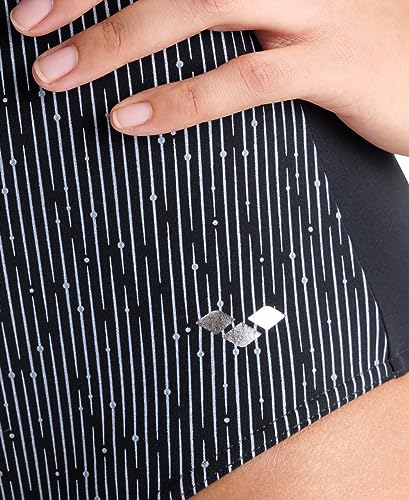 Arena Bodylift Iside B-Cup Maiô feminino modelador leve cruzado nas costas controle de barriga roupa