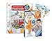 Produktbild tiptoi Ravensburger Set: Wieso Weshalb Warum | Unterwegs mit der Feuerwehr (Kinderbuch) + 00036 Der Stift - WLAN Edition + 2X Create Sticker