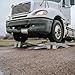Titan Ramps Semi-Truck Riser Ramp, Heavy-Duty Aluminum, 20,000 Lbs Capacity, Silver - Automotive Wheel Ramps for Large Trailer Trucks and Vehicles