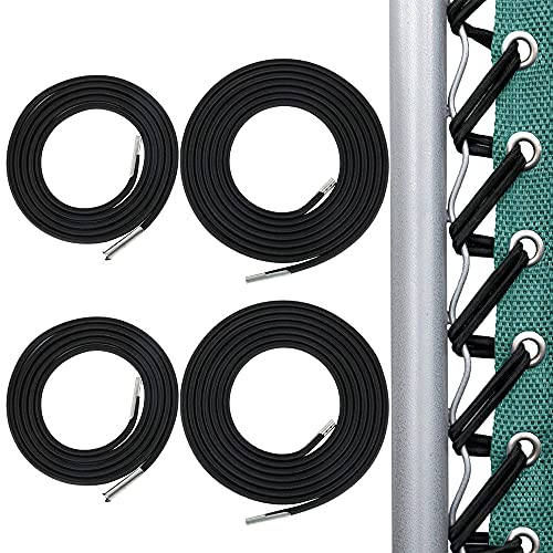 4 PCS Elastique Lafuma, Corde de Remplacement Universelle, Tendons en Cuir de Vache de Haute Qualité, pour Fauteuil Relax, Chaise Longue et Zero Gravity...