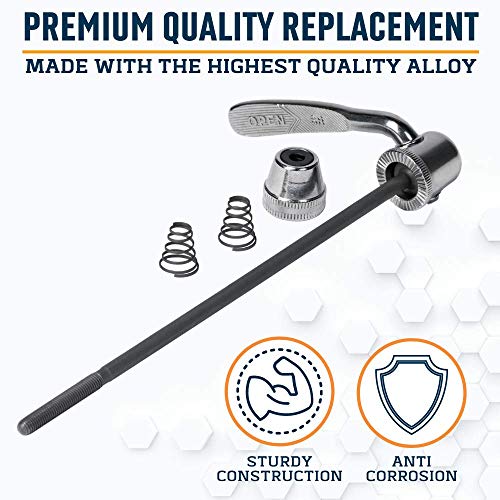 Alpcour Replacement Skewer – Quick Release Rear Wheel Axel Skewer For Road Mountain Bike Trainer – Indoor And Stationary Bicycle Training Replacement Parts And Accessories #TOP3