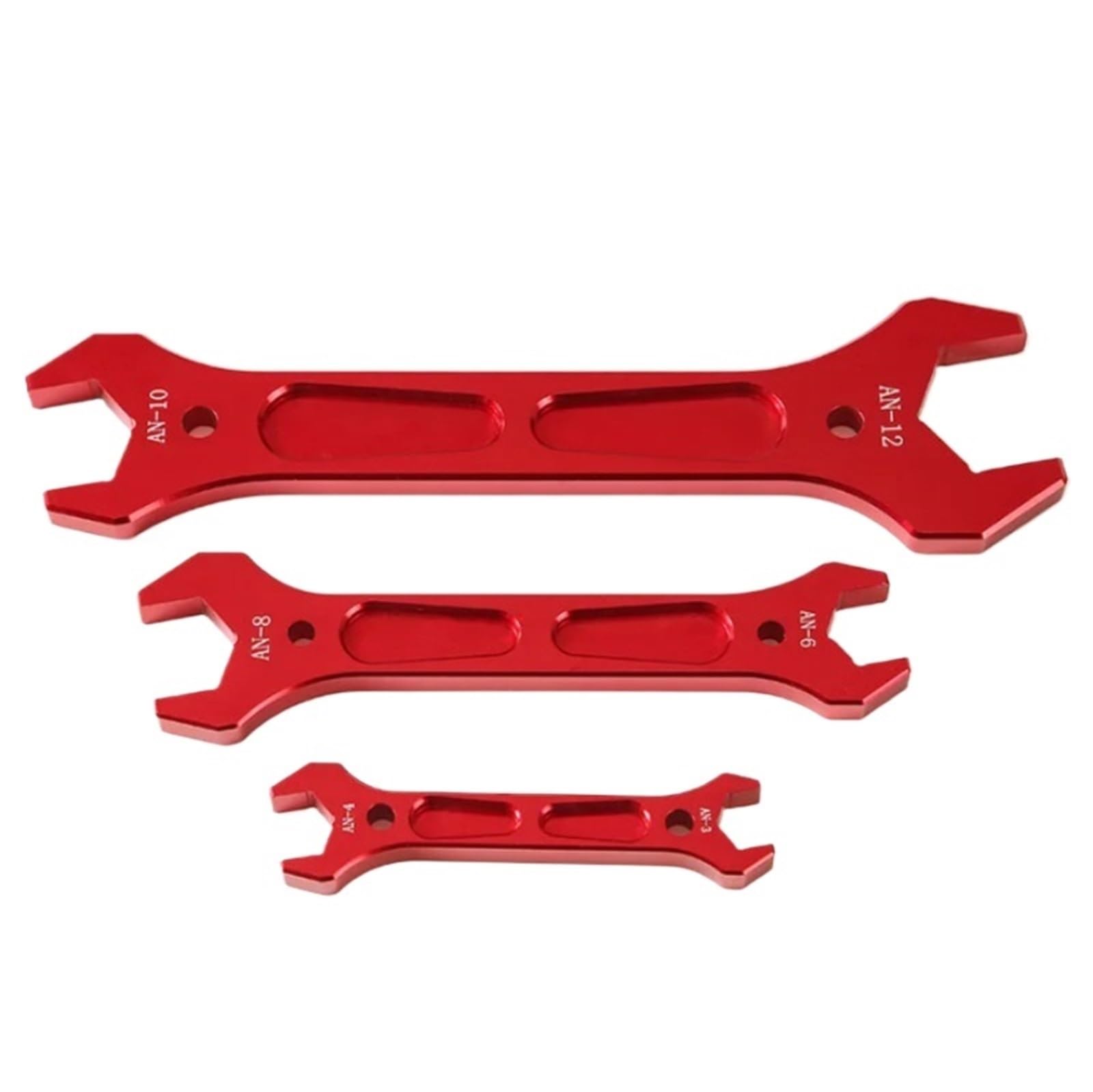 OLAQWENB Torque Wrenches Auto Repair and Modification Tools: Adjustable Wrenches AN3-AN12 Oil Cooler Hose Automotive Tools Precision Torque Wrench(2 Set (6pcs))