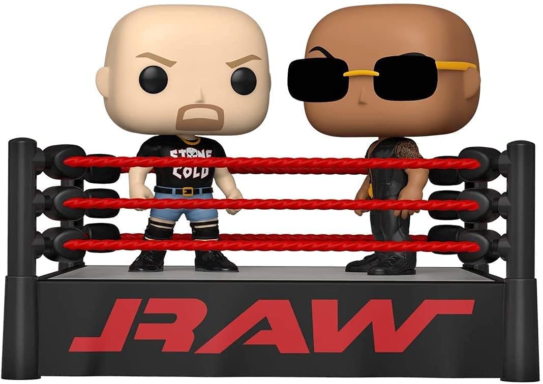 Pop! Moment: WWE - The Rock vs Stone Cold in Wrestling Ring