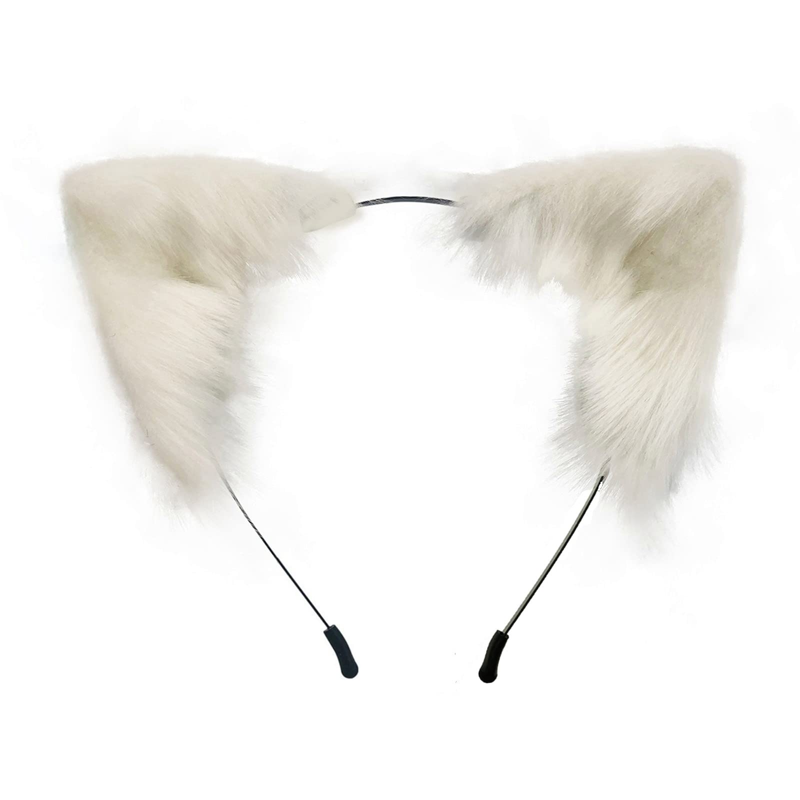 Cat Ears, Cat Ear Party Headbands, Wolf Ears and Tail Set for Women, Adult Cat Ears, Fox Ears Halloween Headbands