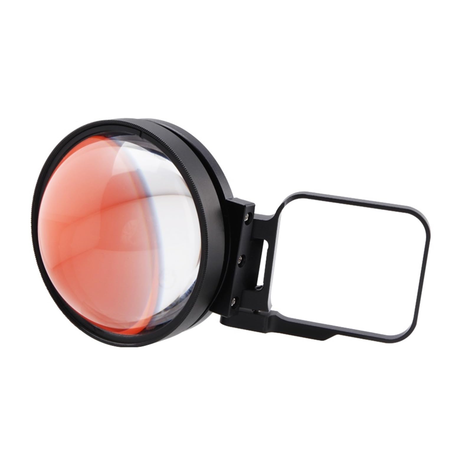 Action-Kamera-Filter, 24-faches Makro-Nahobjektiv mit Tauchrotfiltern, kompatibel mit GoPro Hero 5 6 2018 7, Zubehör for wasserdichtes Gehäuse