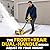 Pwokvec Cordless Snow Shovel, 12-Inch Width 6-Inch Depth, Compatible with DeWALT 20V MAX Battery, 20FT Snow Throw Distance, Lightweight Electric Snow Blower, Tool Only-Battery & Charger not Included