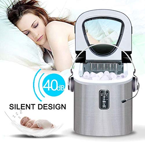 Máquina para Hacer Hielo Portátil de Mostrador 26 lb en 24h miniatura 3