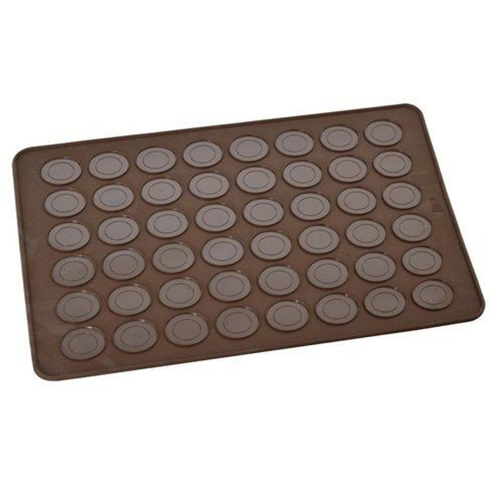 Orion Silicone Baking Mat for 48 Macaroons/Baiser Macaroon Plate Macaron mat