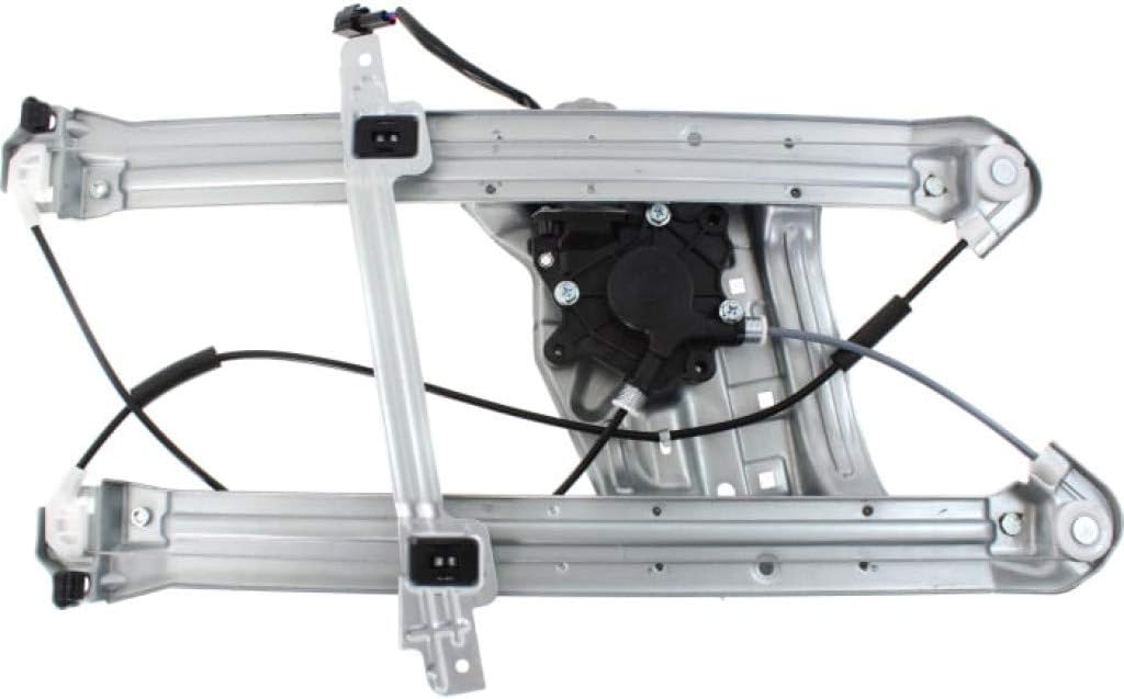 for Mitsubishi Endeavor 2004-2011 Power Window Regulator Driver and Passenger Side | Pair | Front | w/Motor | Replacement for MR565451, MR565452