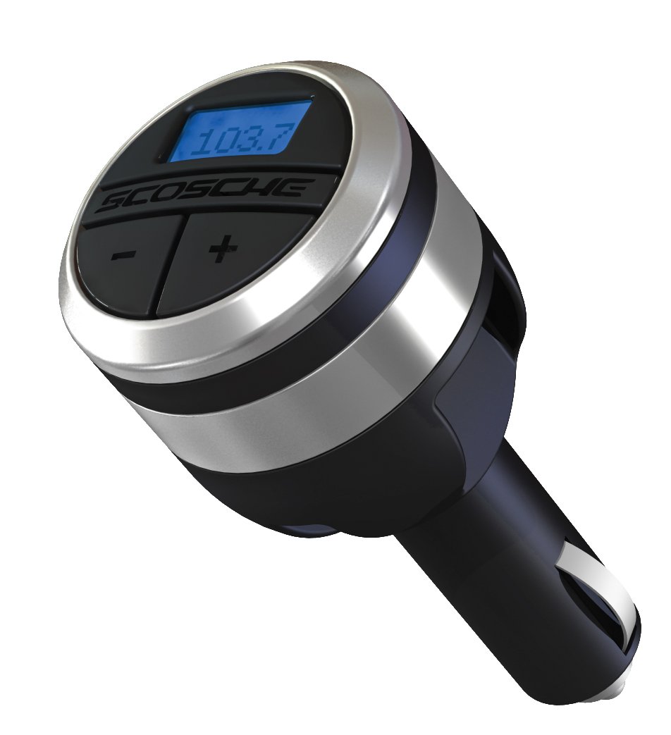 Scosche FMTD1 transmetteur FM Noir - Transmetteurs FM (LCD)