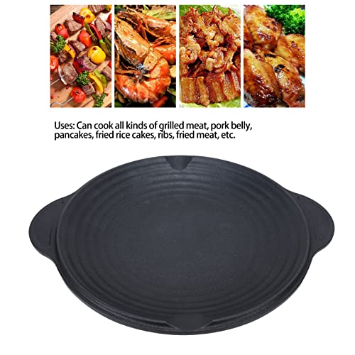 Korean BBQ Grill Pan Nonstick Grill Plate Smokeless Barbecue Grill Pan Aluminum Alloy High Thermal Roasting Pan for BBQ Cooker Camping Kitchen - Image 7