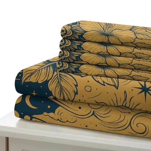 Parure de lit imprimé 3D football microfibre douce 200x200 double
