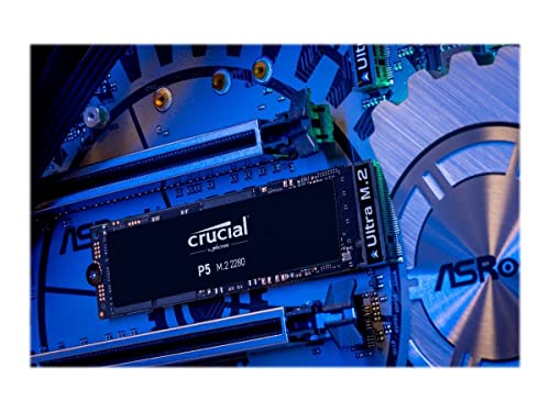 Image of Crucial P5 1TB 3D NAND NVMe Internal SSD, up to 3400MB /s - CT1000P5SSD8
