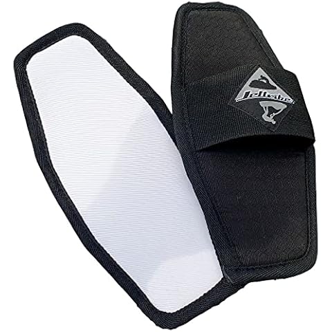 Jettribe Jet Ski Two-Piece Set of tie-Down Protection Pads - Tow Protection for PWC Jetski - Premium Soft Nytex Bottom and Thick EVA Foam Padding - Vital Ski Accessories for Secure and Safe Travel Cover