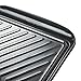 Tovolo Prep & Serve BBQ Trays Pack of 2 (Large - Black/White) - Serving Trays for Kitchen, Grill, Meal Prep, Smoker, Griddle, Barbeque, & More/BPA-Free & Dishwasher-Safe