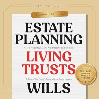 Estate Planning, Living Trusts & Wills cover art