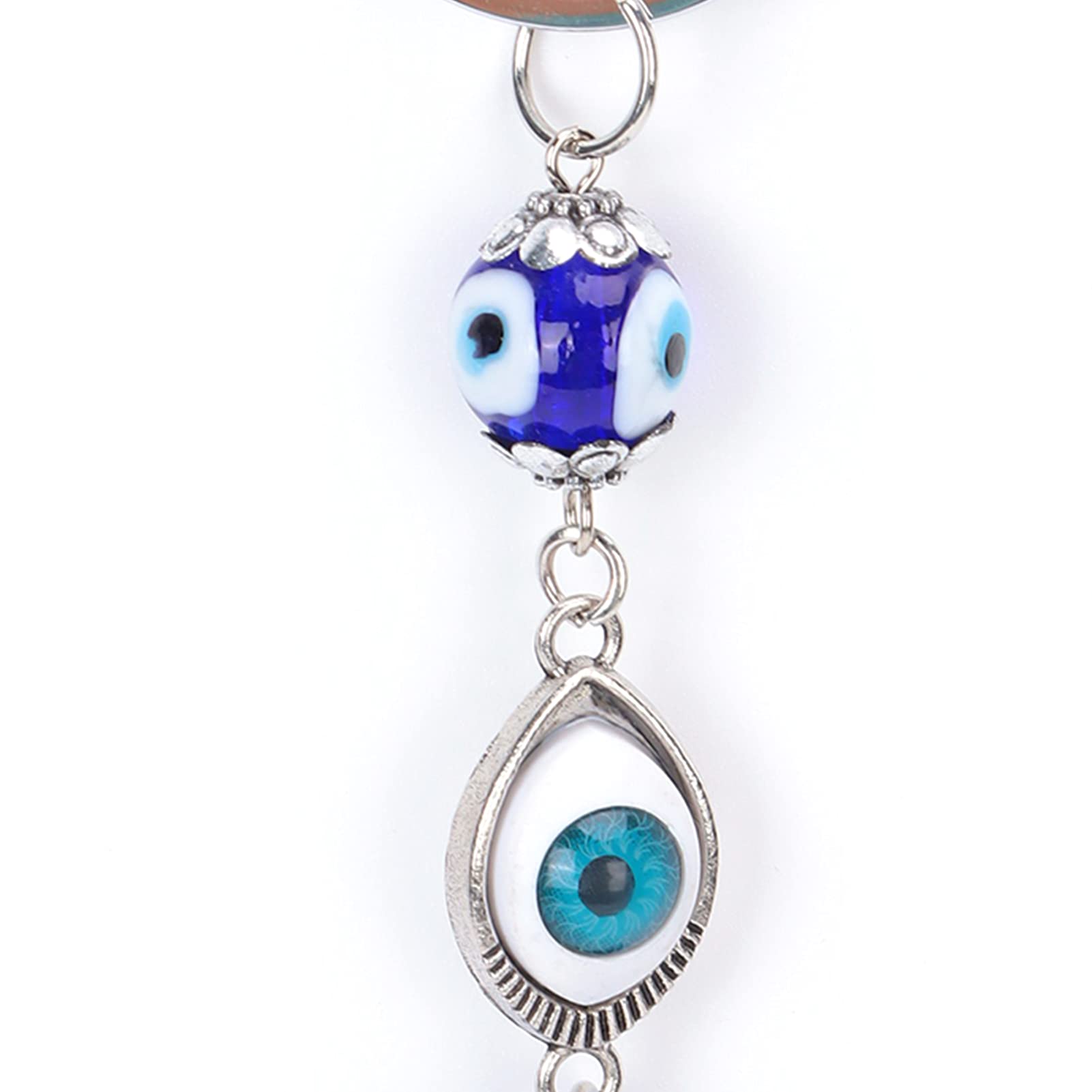 Veel Traditionele Turkse Boze Oogbolletjes Op De Boom Nazar Boncuk Van Blauw Glas Oogkralenamuletten Uit Blue Glass Souvenir Image260291039