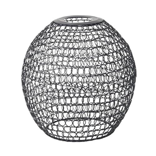 B Baosity Lámpara Colgante Decorativa con Pantalla de Malla, Ideal para Dormitorio, Cocina O Restaurante.