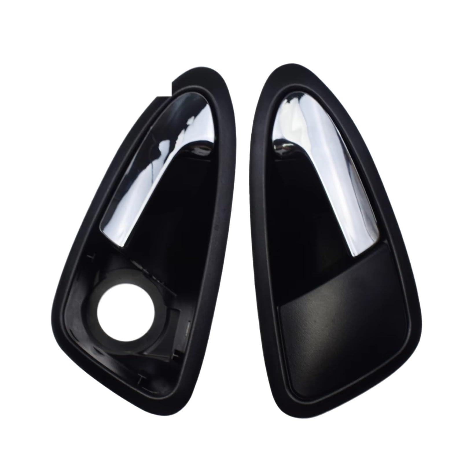 LOLHOIKILM Interior Inner Door Handle for Seat for Ibiza 2009 2010 2011-2017 Interior Side Inner Door Handle 6J1837113A 6J1837114A Handle Trim