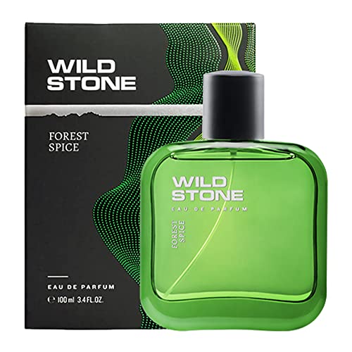 Wild Stone Long Lasting Forest Spice Perfume for Men, 100ml Woody and Spicy Fragrance|Premium Eau De Parfum