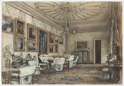 Tableau Salon Impression d'Art Vienne Rudolf Von Alt 60x90cm