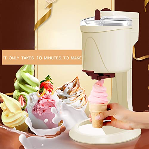 Kleine Eismaschine für den Haushalt, DIY-Küche, Automatische Mini Frucht Softeismaschine, Leicht zu Reinigen, Geeignet… – Bild 8