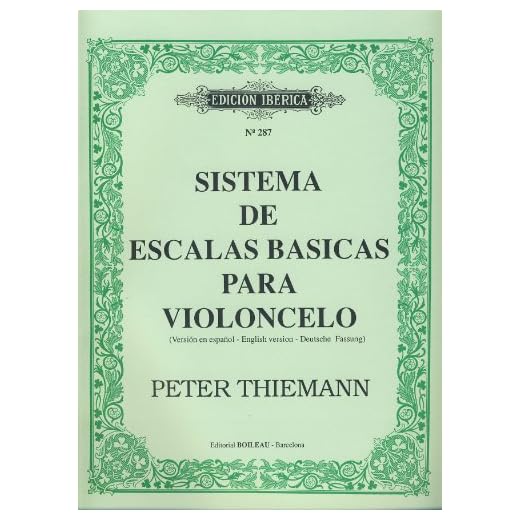 THIEMANN P. - Sistema de Escalas Basicas para Violoncello