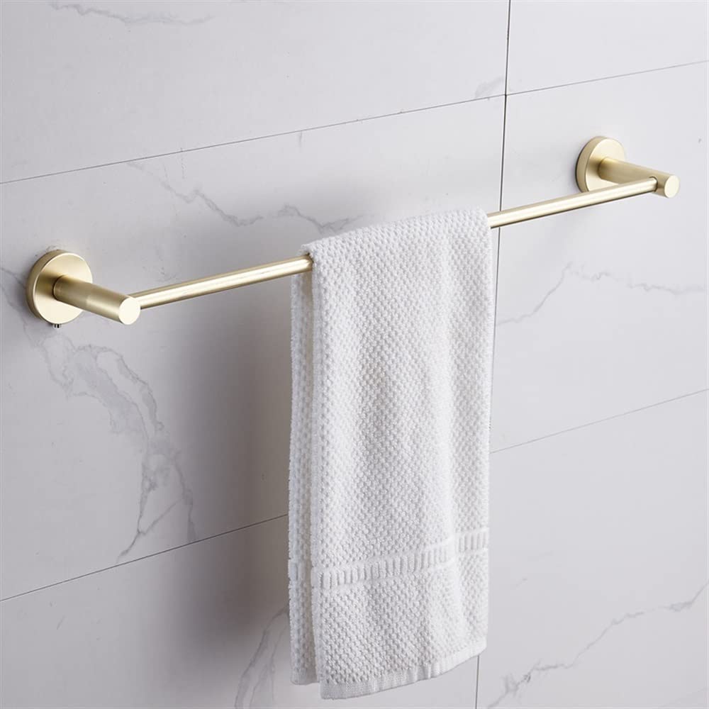 Toallero para baño dorado de pared en acero inoxidable estilo moderno 4