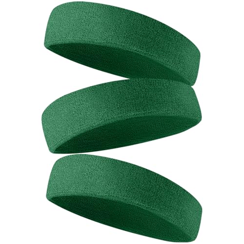 Image of Sweatbands Sports Headband for Men & Women - Terry Cloth Moisture-Wicking Sports Towel Headband for Tennis, Basketball, Running, Gym, and Fitness Working Out