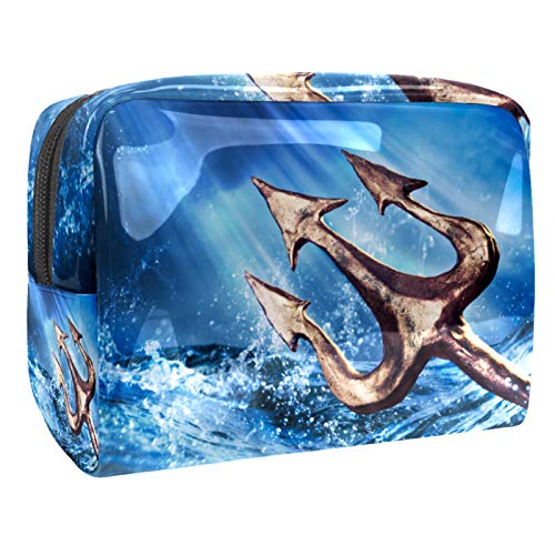 Preisvergleich Produktbild Kosmetiktasche Harpune Kulturbeutel wasserdicht Waschtasche Kulturtasche tragbar Make-up Tasche Für Frauen und Mädchen 18.5x7.5x13cm