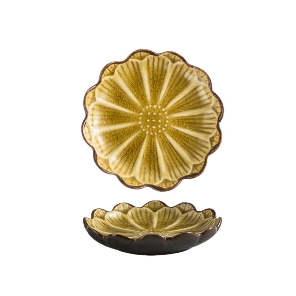 Plat de collation en céramique idéal pour vos apéritifs et fêtes à la maison