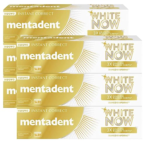 Mentadent White Now Instant Correct Dentifricio