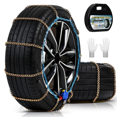 Auto Tightening Snow Chains for Cars, SUVs & Pickup Trucks - product image