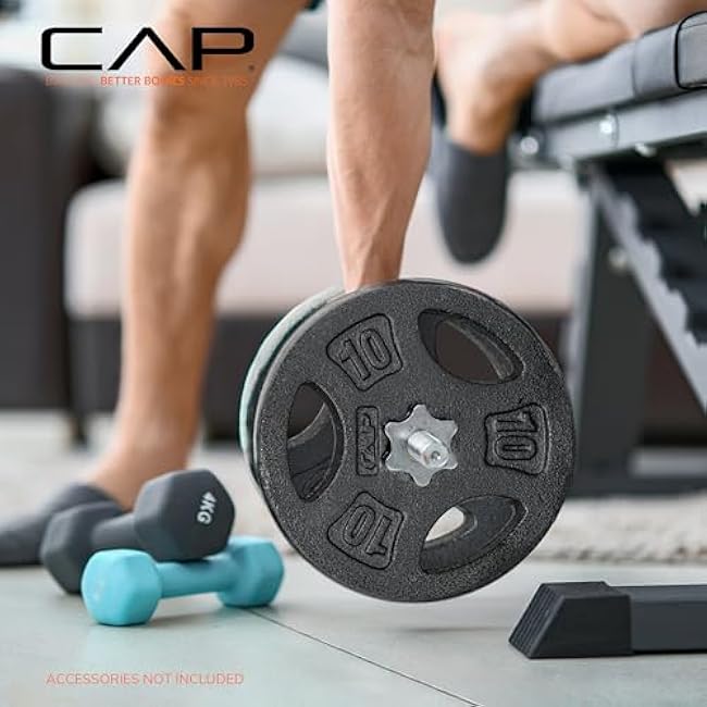 CAP Barbell Standard 1-Inch Grip Weight Plates